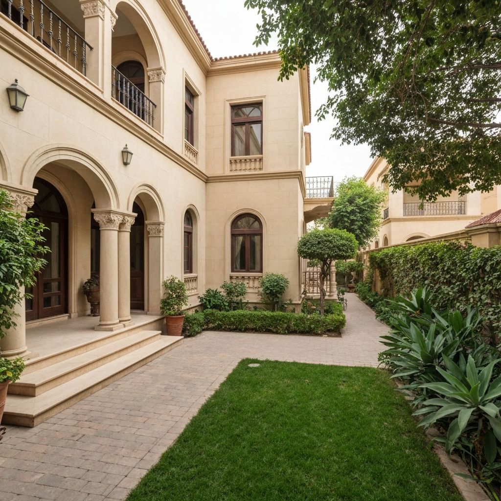 Classic 4-Bed Villa in Merghany